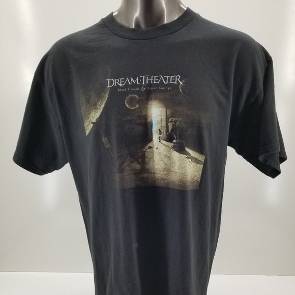 DREAM THEATER "Black Clouds & silver Linings" Concert MENS Tour T-Shirt XL 2009 - Picture 3 of 7